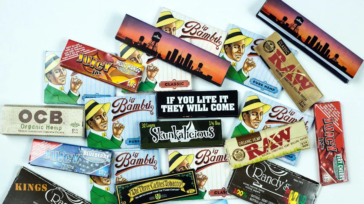 Types of Rolling Papers and Cigarette Paper