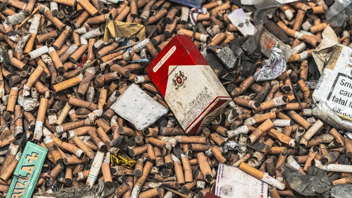 environmental impact of cigarette boxes