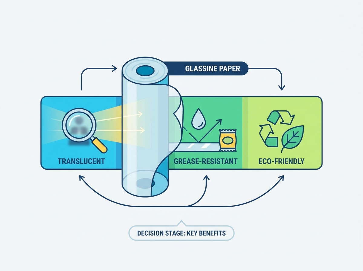 Glassine Paper Roll in Manufacturing Facility